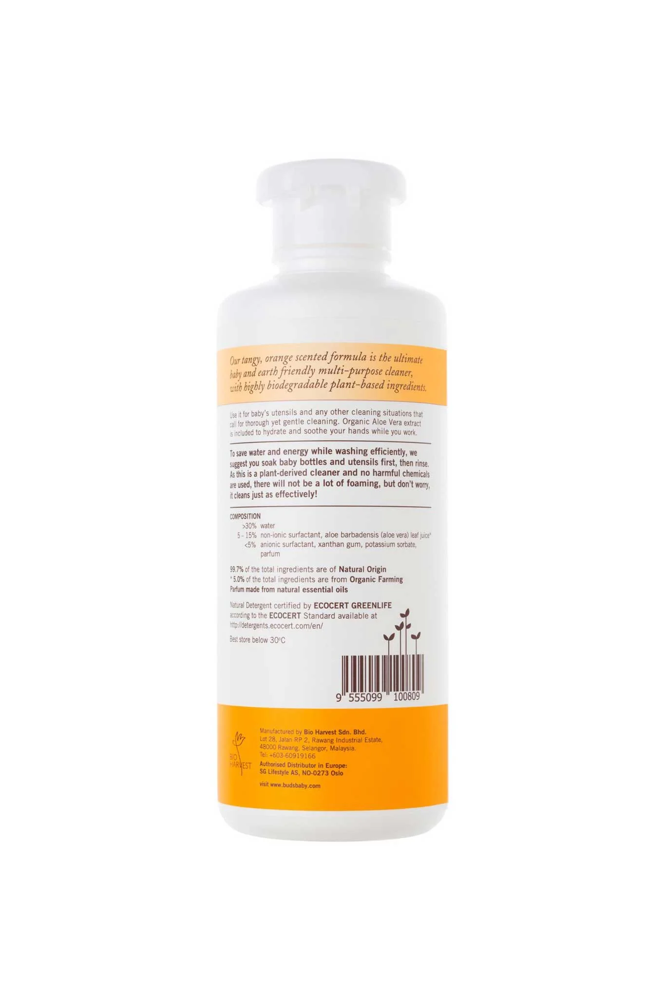 Buds Baby Safe Bottle and Utensil Cleanser 500ml - Image 4
