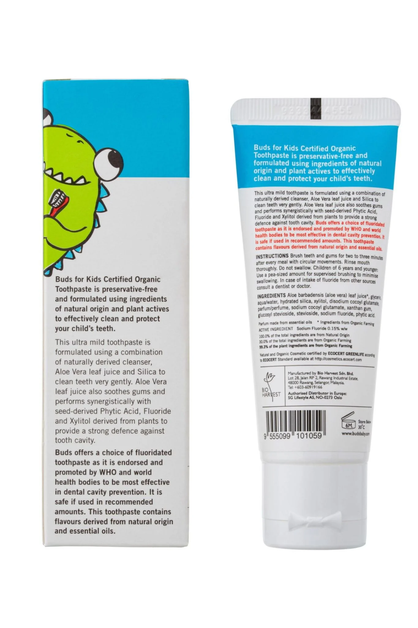 Buds Toothpaste with Flouride 50ml - Image 11
