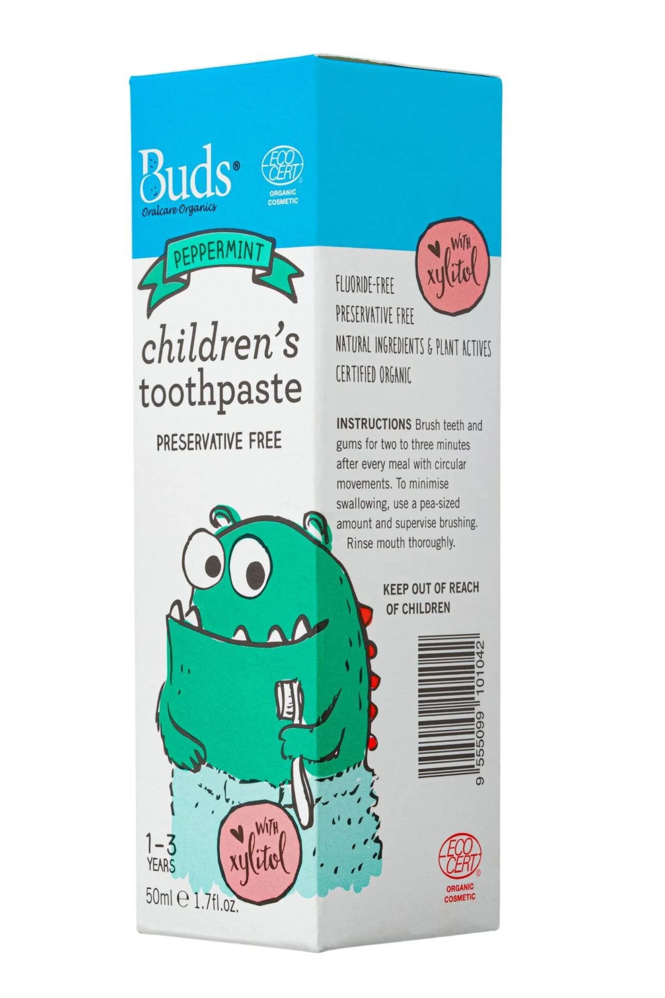 Buds Toothpaste with Xylitol 50ml - Image 17