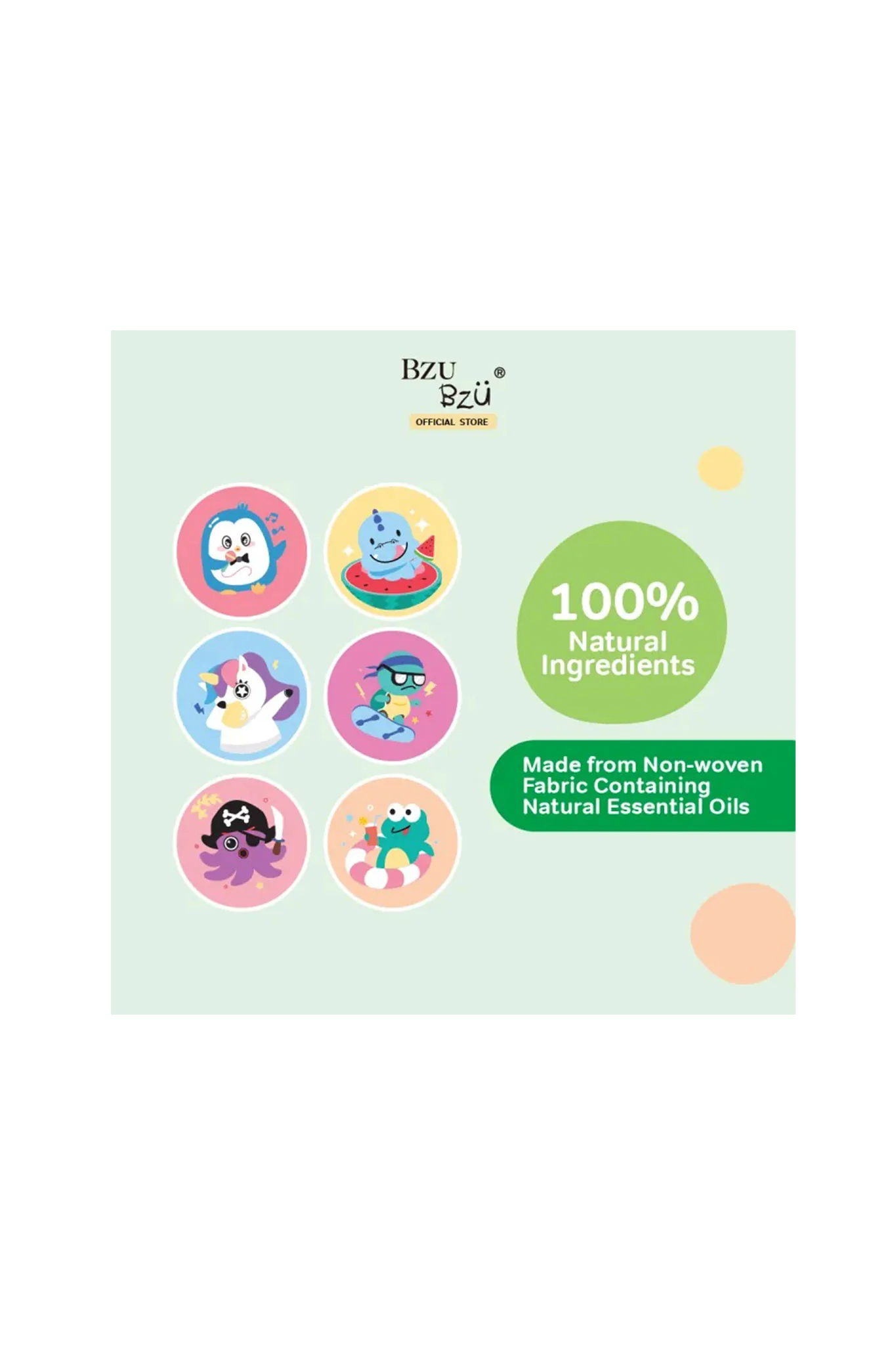 Bzu Bzu Mosquito Repellent Patch - Image 4