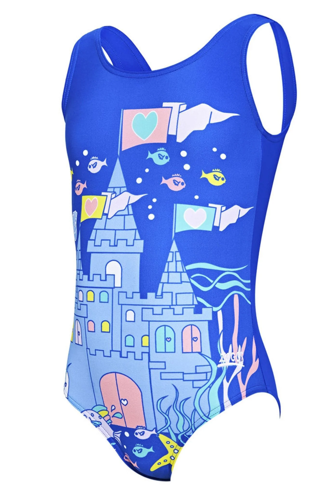 Zoggs Scoopback Undersea Blue - Image 5